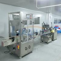 Buy cheap Auto 2 Nozzles Liquid Filling Machine 10-100 Bottles/ Min Leakproof product