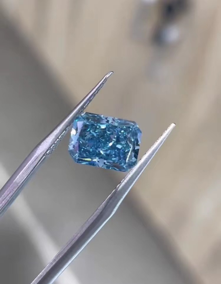 Man Made Real Diamonds pear loose diamond loose synthetic diamonds blue diamonds