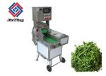 Restaurant Salad Cutting Machine , Cabbage Leek Fruit Cutter Cutting Machine