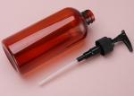 500ml Shampoo Conditioner Body Wash Dispenser Clear Plastic Lotion Bottles with