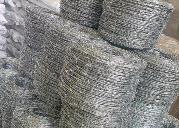 Buy cheap Guard Against Theft Hot Dipped Galvanized Barbed Wire 2.0 - 3.5mm from wholesalers