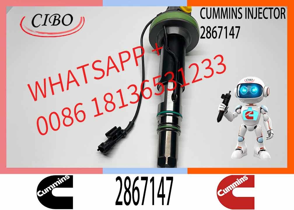 NINE BRAND High Quality Diesel Injector 2867147 Qsk19 Injector Fuel Injector 2867147