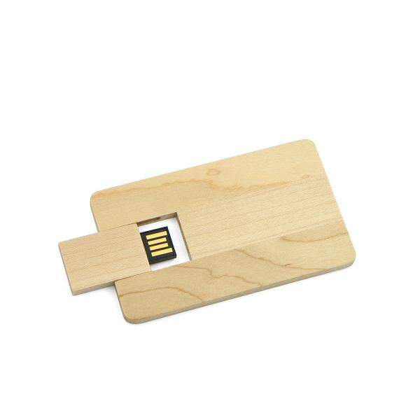 Buy cheap Wooden Card USB Flash Drives 2GB 4GB 8GB from wholesalers
