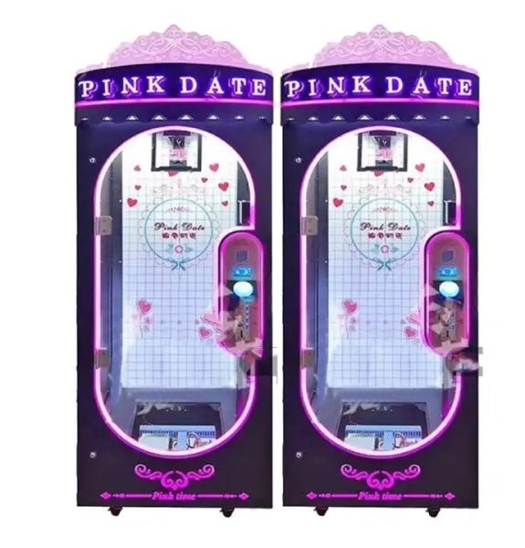 Buy cheap Amusement Game Center Pink Date Cut Prize Machine Coin Operated Big Toy Gift Vending from wholesalers