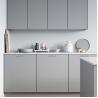 Buy cheap YADI Popular PVC Kitchen Cabinets PVC Modular Kitchen Colours With Open Shelves from wholesalers
