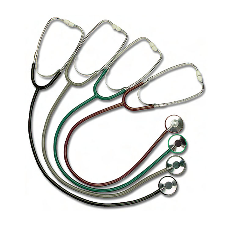 Medical Professional Standard PVC Y-tubing Head Single Head Stethoscope Price