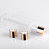 Buy cheap 300ml Disc Cap Bottle Transparent PETG Material Recycable With Gold Lid from wholesalers