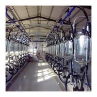 Buy cheap Electronic 2300L/min Goat Milking Parlor Fish Bone Type product