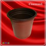 Professional Plant pots pp Lowest price soft brown colour plastic flower pot