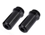 Stainless Steel Brass Precision CNC Turning Parts ISO9001 Oxide Black