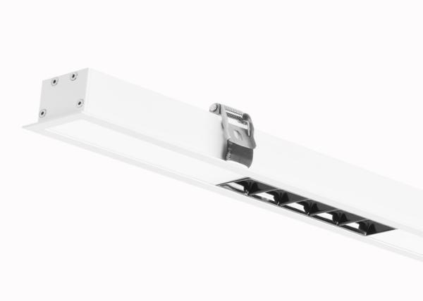 Buy cheap High Lumen IP20 Recessed LED Linear Light 0 - 10V Dimming Luxury Indoor from wholesalers