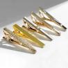 Buy cheap Custom Tie Clips Gold Silver Stainless Steel Men's Musical Clip on Ties from wholesalers