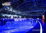 50m Width Huge Aluminum Frame Tent 10m Eave Height Glass Doors For Outdoor Event