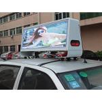 P4 Taxi Top Led Display 960mm*320mm Double-Side Ip65 4g/Wifi Control Taxi Roof