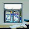 Buy cheap Two Way Opening Large Tilt And Turn Windows , Grey Color Double Glazed Aluminium Windows For Qatar Market from wholesalers