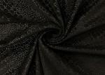 Alligator Pattern Dark Brown Velvet Material 250GSM Taped Super Soft