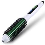 ROHS Titanium 230C Electric Straight Hair Comb , Electric Hair Straightener Comb