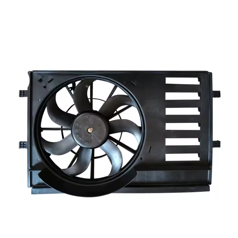 Electric Engine Cooling Radiator Fan Assembly for VW Polo 6RD121207D 6RD1212079B9 2012- Year