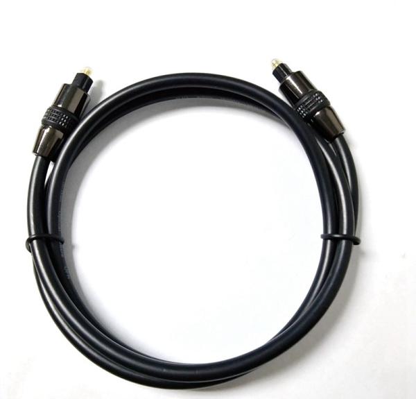 Buy cheap 3 Feet Golden Plated 6mm Toslink Fiber Optic Audio Cable For TV Non - Shielded from wholesalers