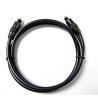 Buy cheap 3 Feet Golden Plated 6mm Toslink Fiber Optic Audio Cable For TV Non - Shielded from wholesalers