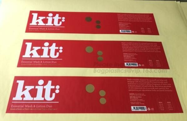 Removable Custom PVC self adhesive decal Die Cut vinyl sticker,waterproof custom