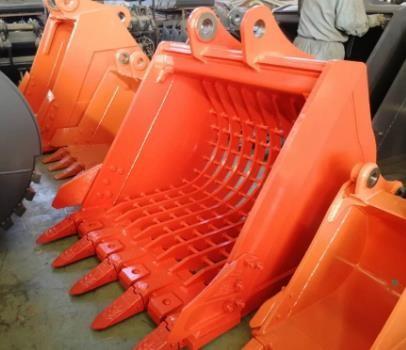 Buy cheap Customized NM400 Hyundai Excavator Skeleton Bucket from wholesalers