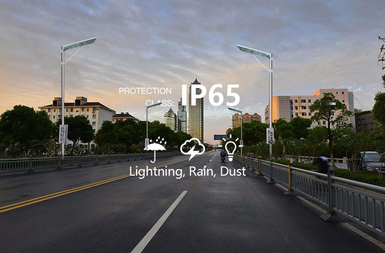 Factory discounts 60W bright 12 hours working light Aluminum controller motion sensor led all in one solar street light