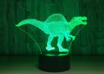 RGB 3D Dinosaur Night Light Touch Screen Spinosaurus Thanksgiving Gifts