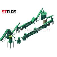 Buy cheap Industrial Plastic Washing Recycling Machine , Waste PET Bottle Washing Line product