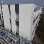 Commercial Residential High Rise Steel Structure Building For Schools Hospitals