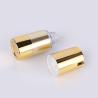 Buy cheap 80ml / 100ml Plastic Cosmetic Containers Making Up Bottles Gold Plating from wholesalers
