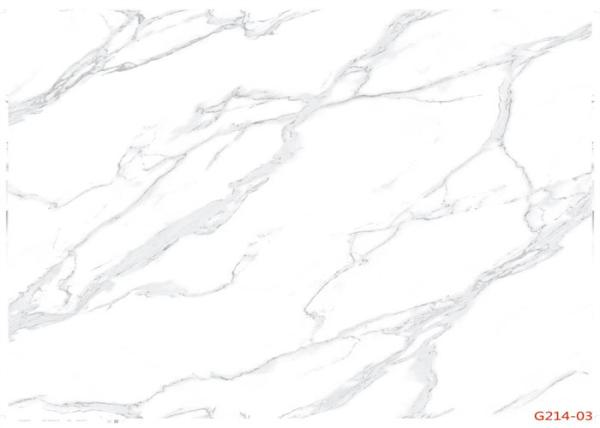 Buy cheap White Marble PVC Decorative Film For cabinet Scratch - Resistant from wholesalers