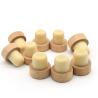 Buy cheap Wine Bottle Stopper Aluminum Cap Synthetic Cork Wooden Synthetic Bar Top Cork from wholesalers