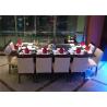 Buy cheap 8 Seats Rectangle Teppanyaki Grill Table For Hotel / Restaurant from wholesalers