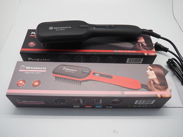 Buy cheap LT-100A New Style Hair Beauty Electric PTC Heater Hair Straightener Brush from wholesalers