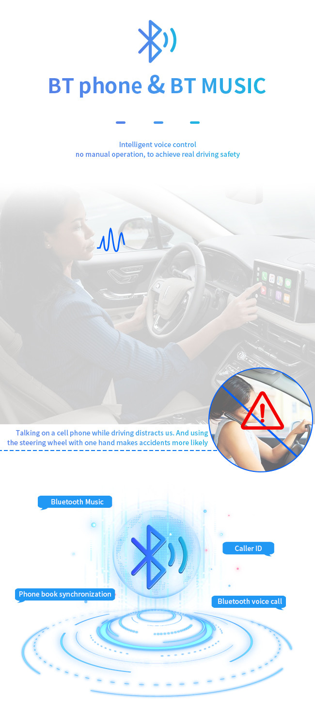 9 Inch Android Car Radio With Bluetooth And Navigation 8 Core 1080PHD Screen Multimedia