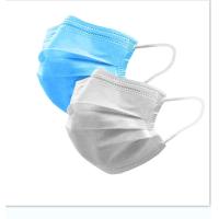 Buy cheap 3 Ply Face Mask Medical Mask Non Woven Fabric UV Light Disinfection product