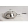 Buy cheap High quality Stainless steel wok, SHONLI-F-01,thickness 2.5mm with cast iron handle from wholesalers