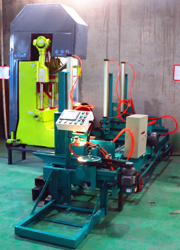 MJ329/MJ3212/MJ3210/MJ3310 wood vertical bandsaw mill with log carraige