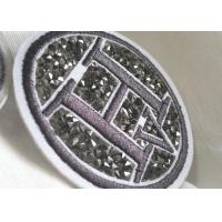 Buy cheap Creative 3D Rubber Logo Patches , Washable Fabric PVC Clothing Labels product