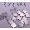 Buy cheap Colorless Mechanical CVD Diamond / Synthetic Diamond Plate 0.3-3mm Thickness from wholesalers