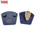 60 Grit Redi Lock Diamond Segments 4 inch Diamond Grinding Plates For Huaqvarna