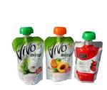 Stand Up Food Grade Aluminum Foil Plastic Spout Bag for Juice