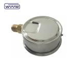 0 - 100Mpa Oil Filled Pressure Gauge Bottom Mount For Hydraulic Press