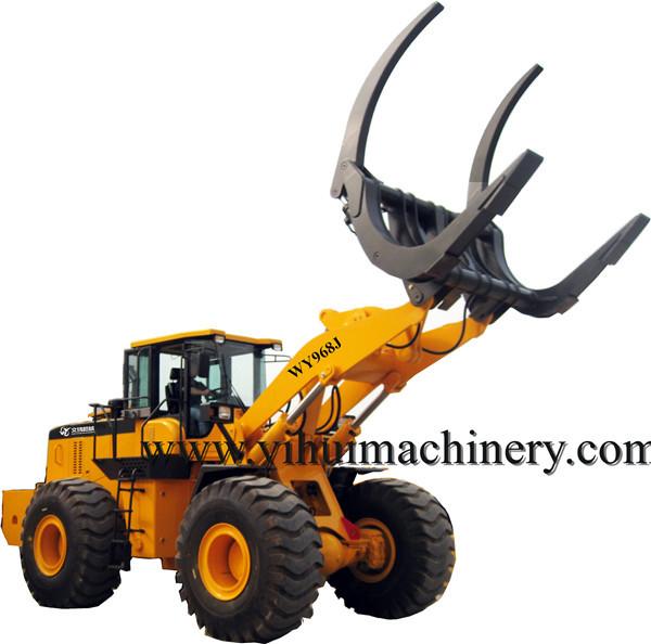 Buy cheap Capacity 12 Ton 22 Ton Forklift Loader Big Diameter Timber Grapple Log Loader from wholesalers
