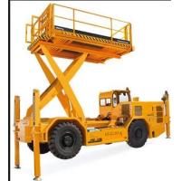 Buy cheap Box Shaped Leg Tunnel Mining Equipment Mobile Yellow Color Free Extension Ladder product