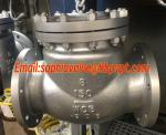 150LB WCB ANSI flanged metal seal check valve