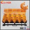 Buy cheap Old Chinese Style Glazed Gazebo Roof Tiles Yellow Color from wholesalers