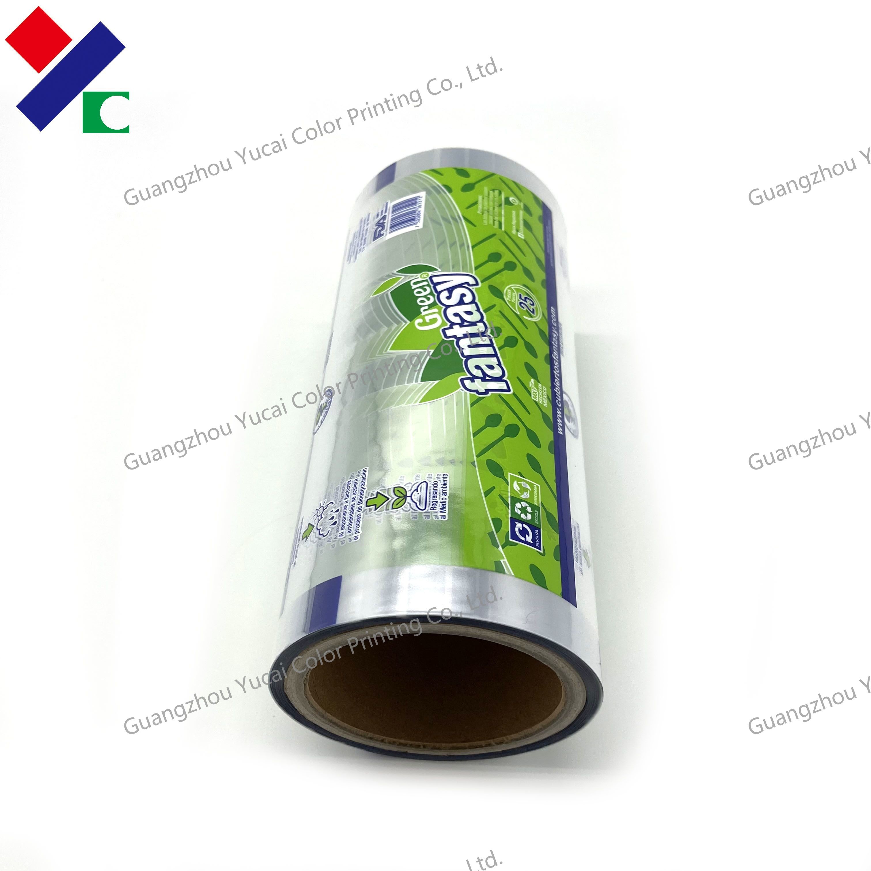 BRC Heat Colorful Juice Packaging Roll Film Pet Food Stretch Film