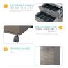 Buy cheap Dental Equipment Mobile Steel Storage Dental Cabinet With 5Drawers from wholesalers